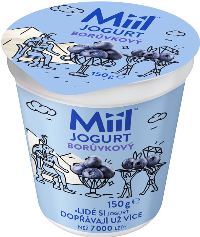 Miil Creamy yogurt blueberry
