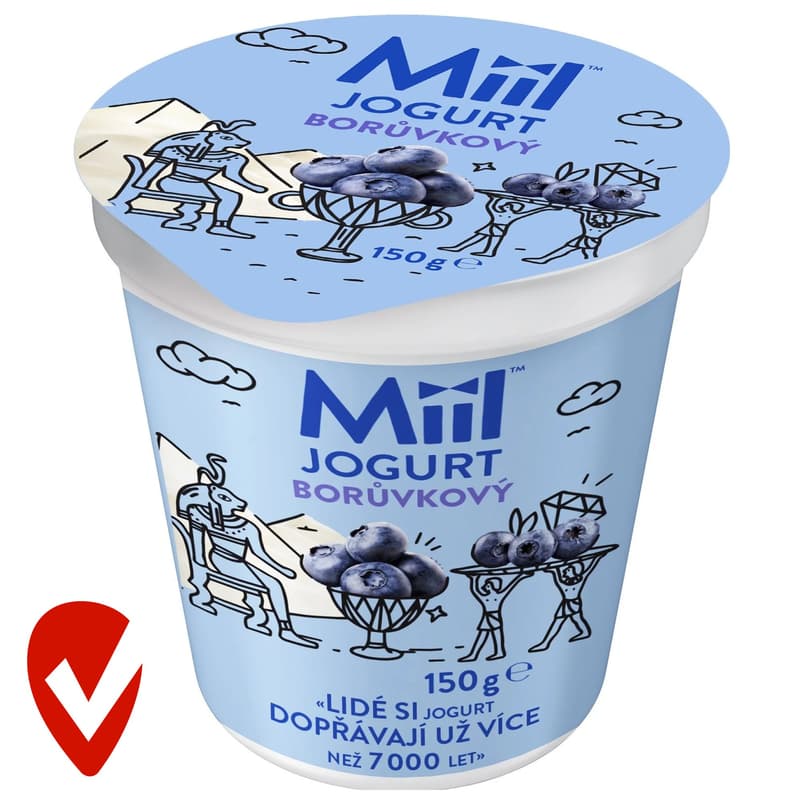Miil Creamy yogurt blueberry