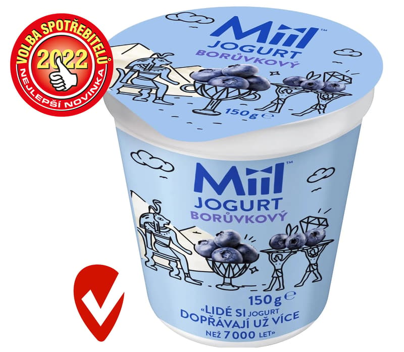 Miil Creamy yogurt blueberry