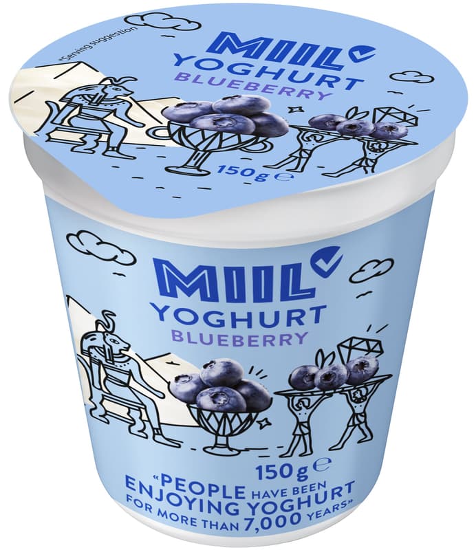 Miil Creamy yogurt blueberry