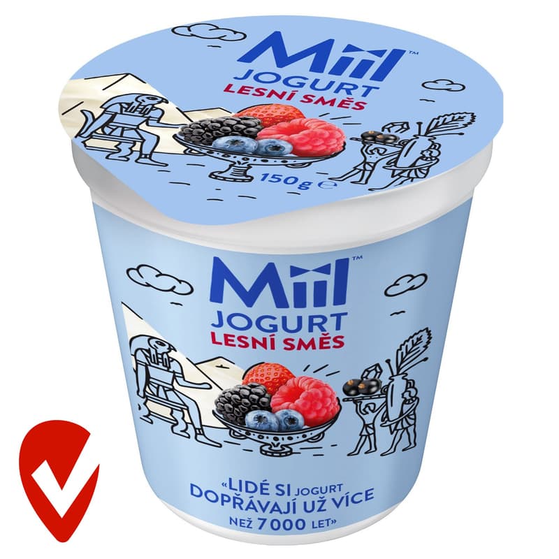 Miil Creamy yogurt forest fruit