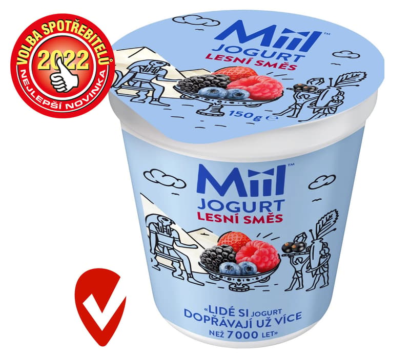 Miil Creamy yogurt forest fruit
