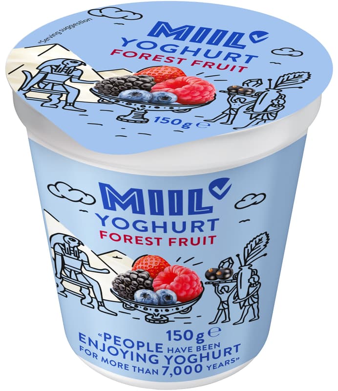 Miil Creamy yogurt forest fruit