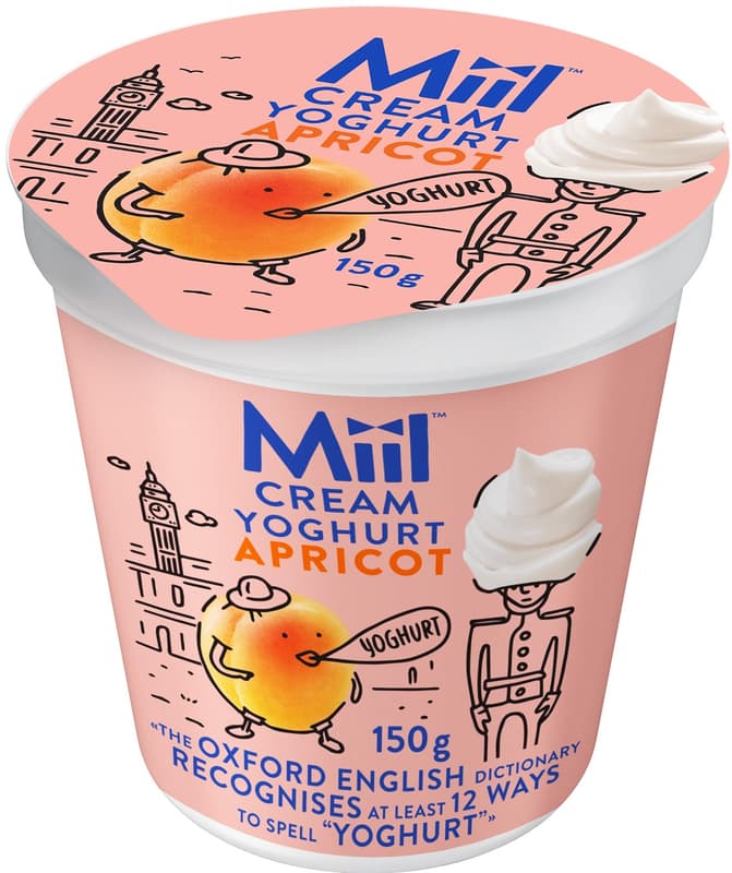 Miil Smetanový jogurt meruňkový