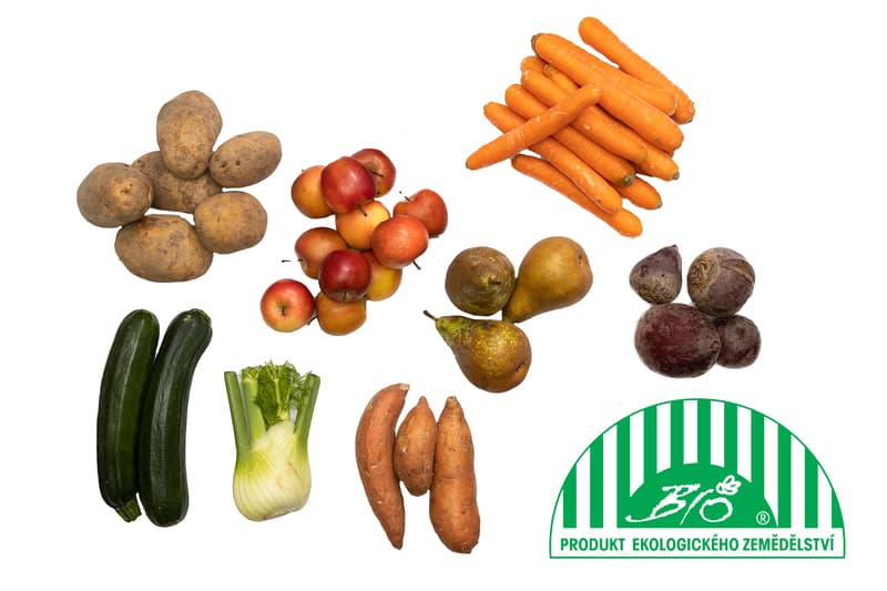 BIO Fruit and vegetables box (mimi – first spoon)