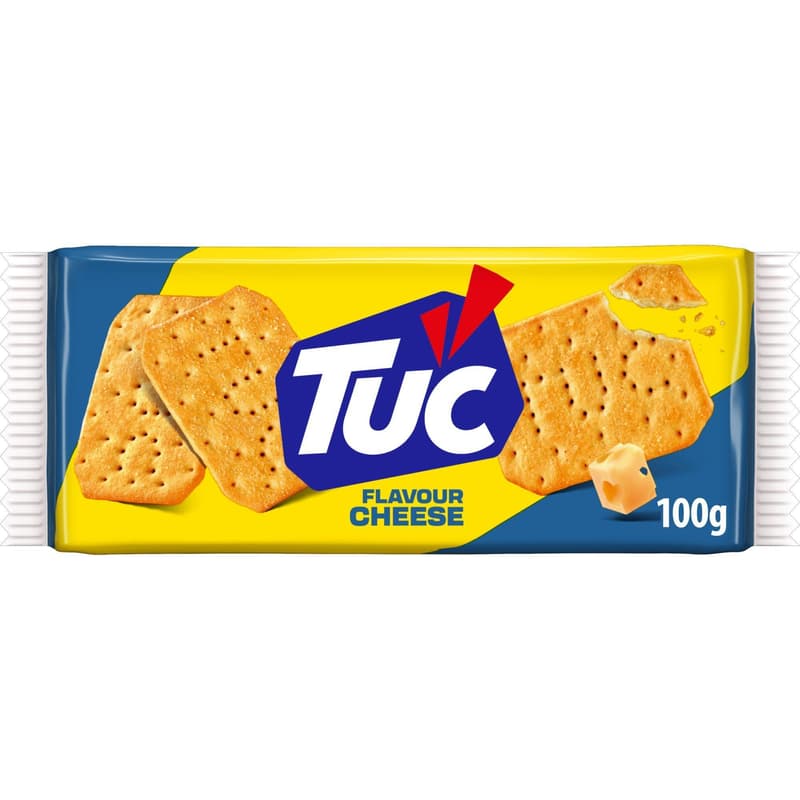 Tuc Krekry s příchutí sýru