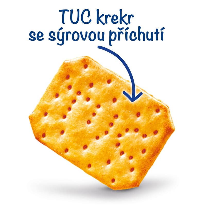Tuc Krekry s příchutí sýru