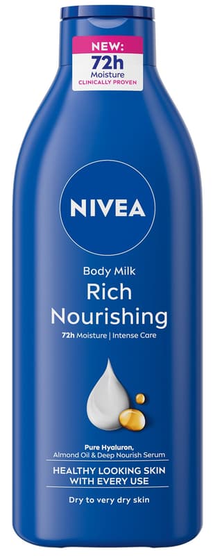 Nivea Body Milk výživné tělové mléko