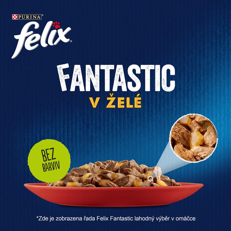Felix Fantastic Meat selection in jelly (12x85g)