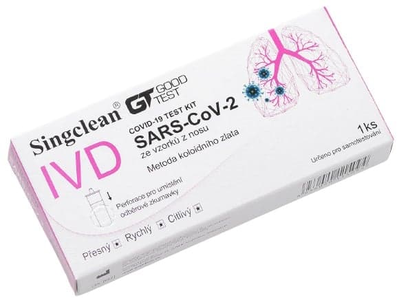 Singclean IVD Test set from nasal, nasopharyngeal and throat samples