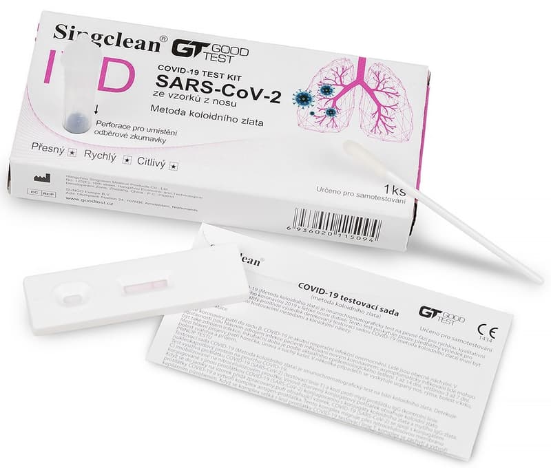 Singclean IVD Test set from nasal, nasopharyngeal and throat samples