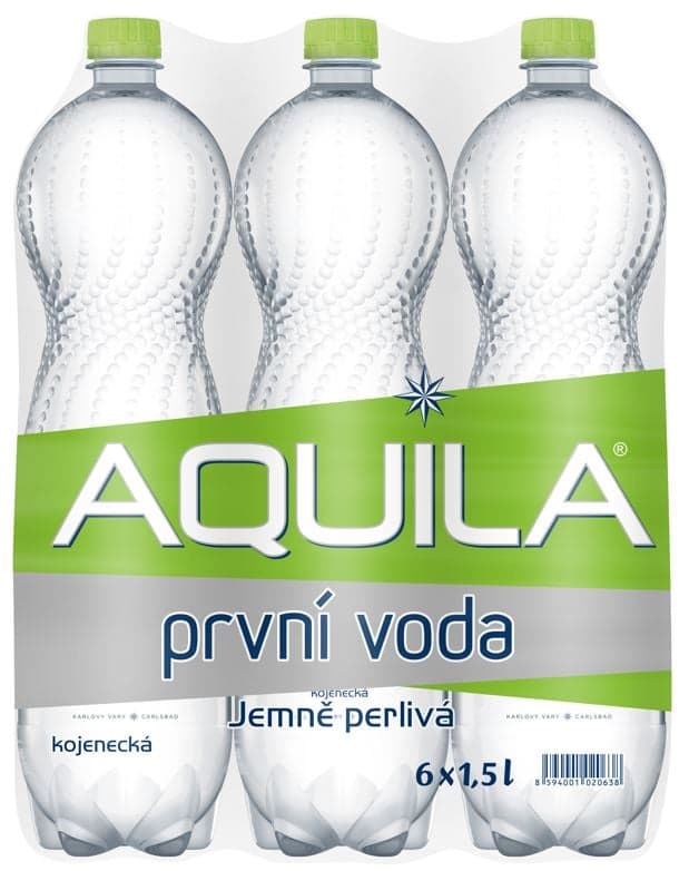Aquila Soft sparkling baby water (6x1.5l)