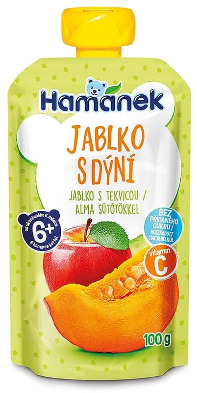 Hamánek Fruit pouch apple and pumpkin
