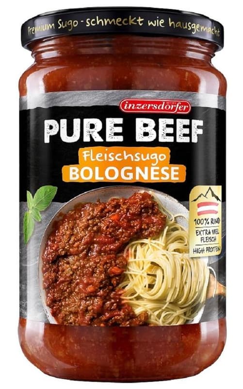 Inzersdorfer Bolognese with beef