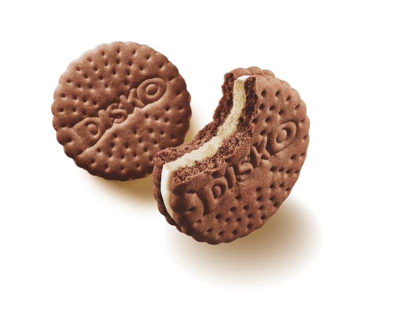 Opavia sušenky Disko kakaové mléčná náplň