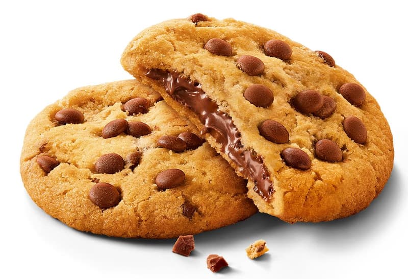 Milka Cookie Sensations filled cookies with pieces of chocolate