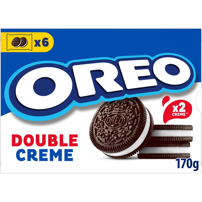 Oreo Double biscuits with vanilla filling