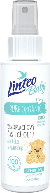 Linteo BIO Baby Baby cleansing oil for body and buttocks