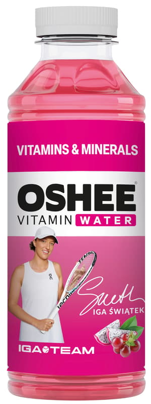 Oshee Vitamin water grapes and pitaya