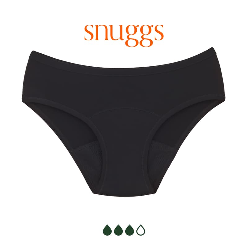 Snuggs Menstruační kalhotky XL pro silnou menstruaci