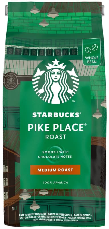 Starbucks Pike Place Espresso Roast zrnková káva