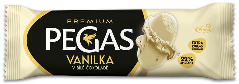 Pegas Premium White s bílou čokoládou