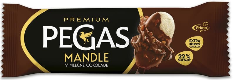 Pegas Premium Mandle s mléčnou čokoládou