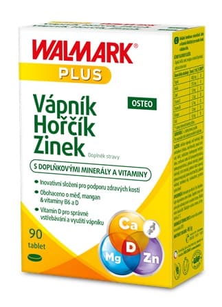 Walmark Váp-Hoř-Zinek Osteo tbl.90