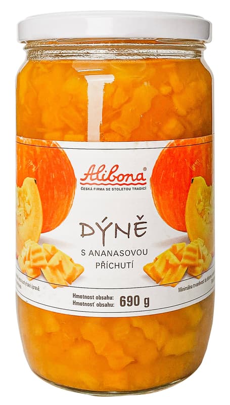 Alibona Dýně s ananasovou příchutí kompot
