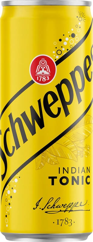 Schweppes Indian Tonic can