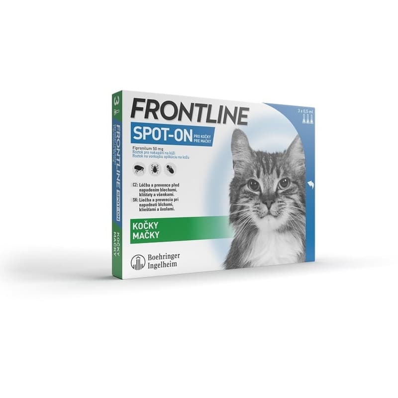 Frontline Spot On Cat pipeta 3x0.5ml