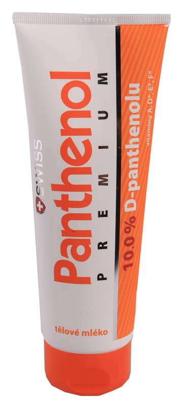 Panthenol 10% Swiss PREMIUM těl.mléko 200+50ml