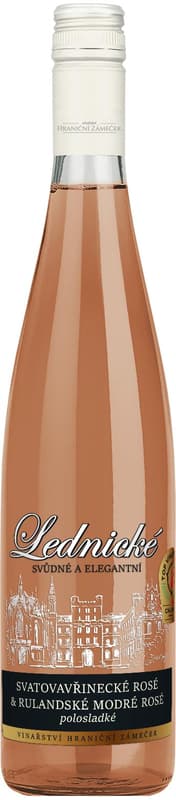 Lednické Cuvée Svatovavřinecké rosé & Rulandské modré rosé