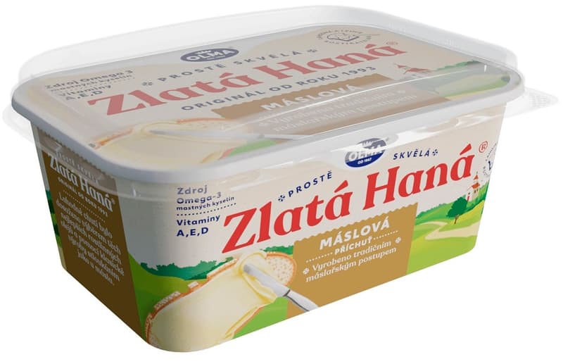 Olma Zlatá Haná butter