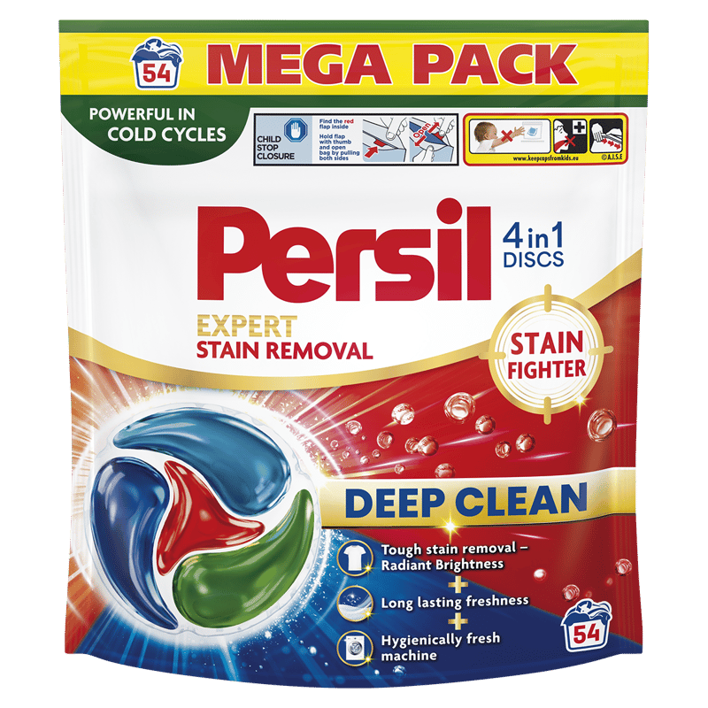 Persil Discs Expert Stain removal wash capsules