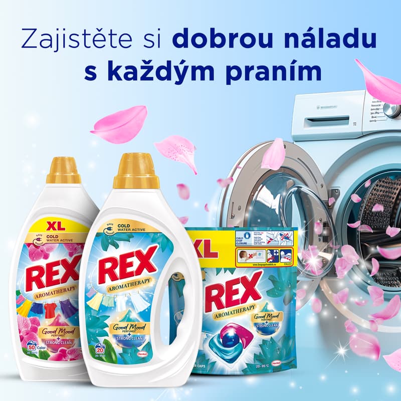 Rex Power Caps Bali Lotus & Lily Wash Capsules