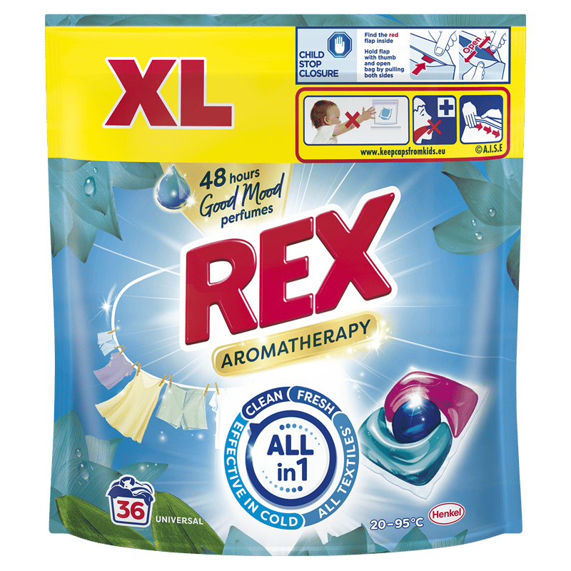 Rex Power Caps Bali Lotus & Lily Wash Capsules