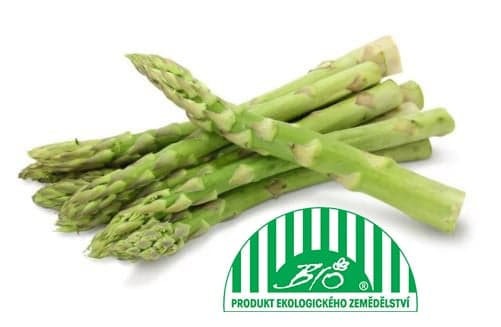 BIO Green asparagus, bunch