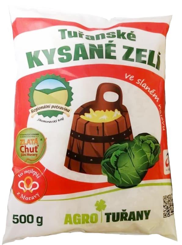 Tuřanské sauerkraut, package