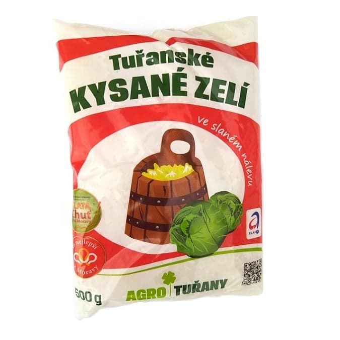 Tuřanské sauerkraut, package