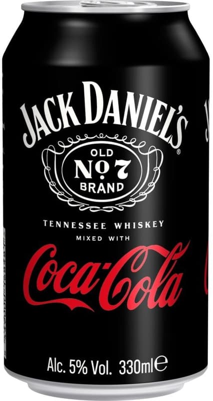 Jack Daniel's Tennessee Whiskey a Coca-Cola 5% vol.