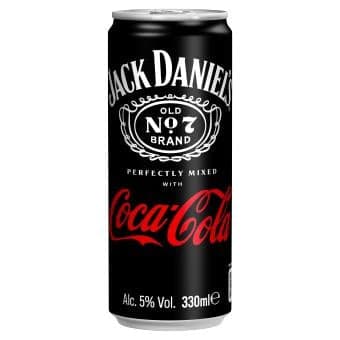 Jack Daniel's Tennessee Whiskey a Coca-Cola 5% vol.