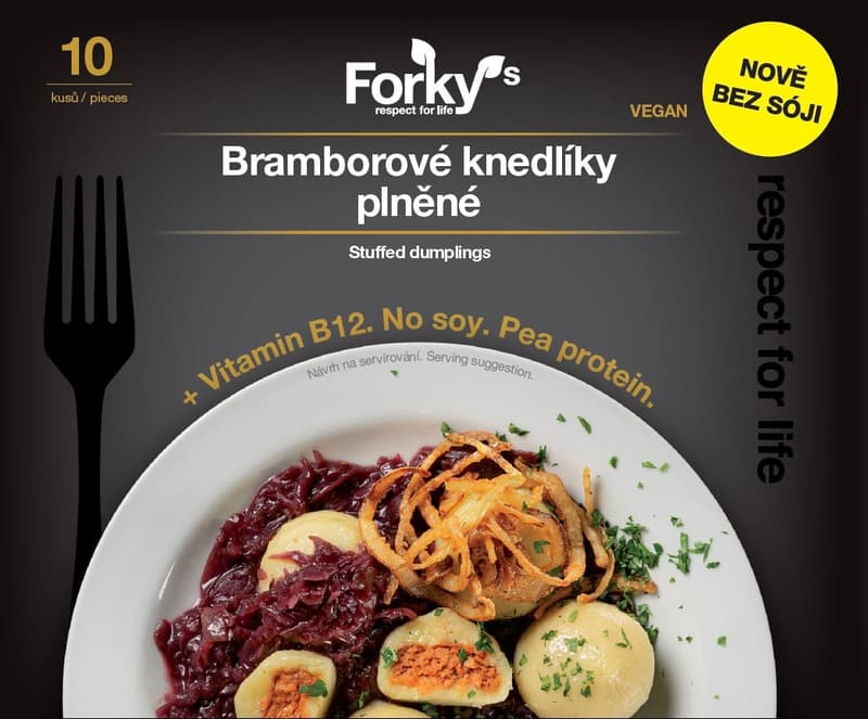 Forky's Potato dumplings with smoked meat
