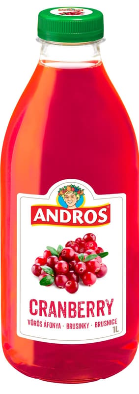 Andros Refreshing cranberry drink