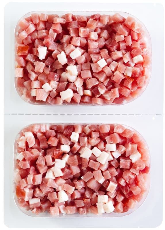Dacello ham cubes 2×125 g