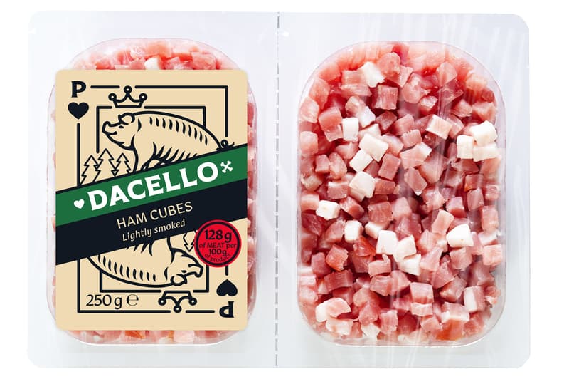Dacello ham cubes 2×125 g