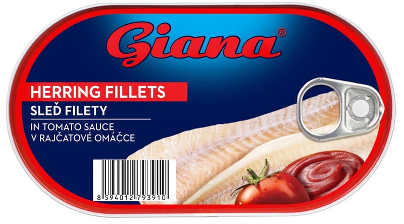 Giana Herring fillets in tomato sauce