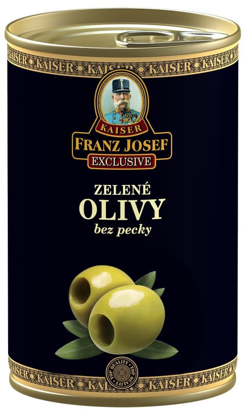 Franz Josef Kaiser Pitted green olives in brine