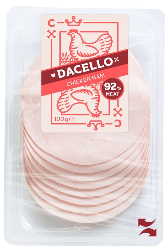 Dacello Chicken ham of the highest quality