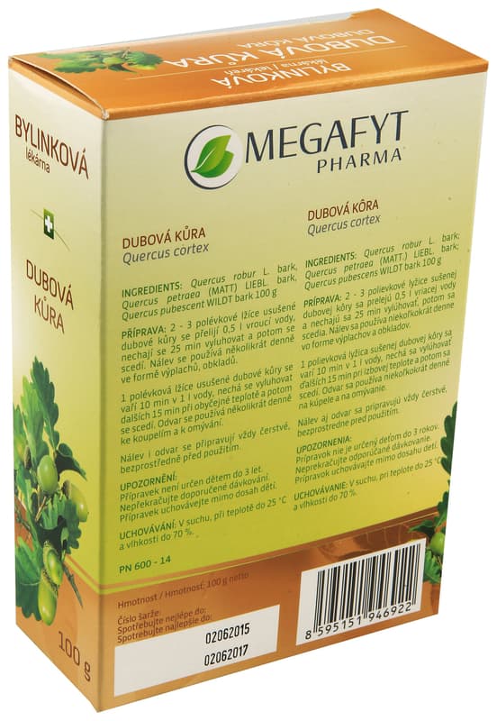 Megafyt Dubová kůra 100g